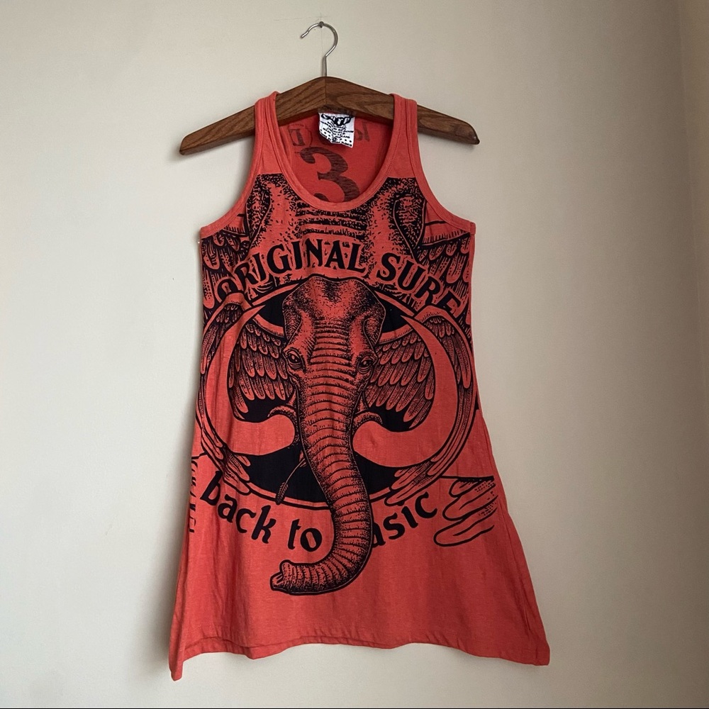 Vintage SURE Original Elephant Tank Top